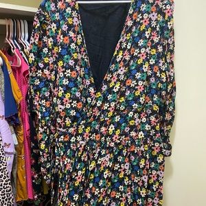 Asos size 26 Floral Wrap Dress
